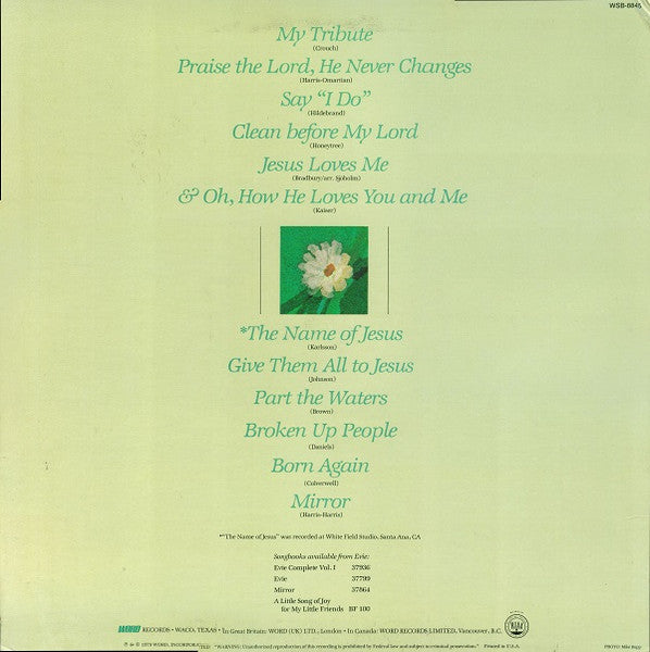 Evie (2) : Evie Favorites, Volume 1 (LP, Comp)