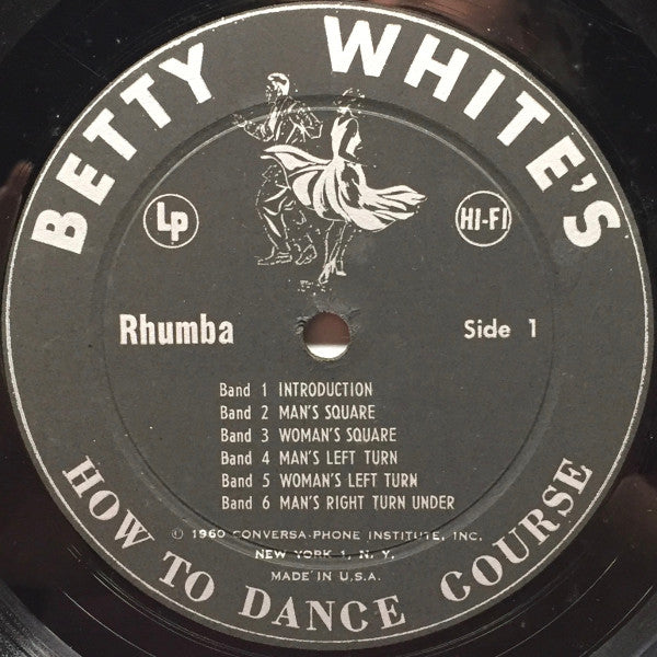 Betty White (2) : How To Rhumba (LP, Mono)