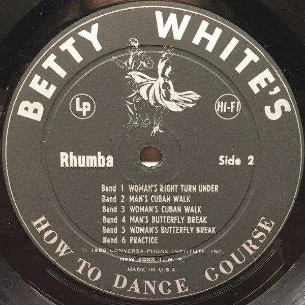 Betty White (2) : How To Rhumba (LP, Mono)