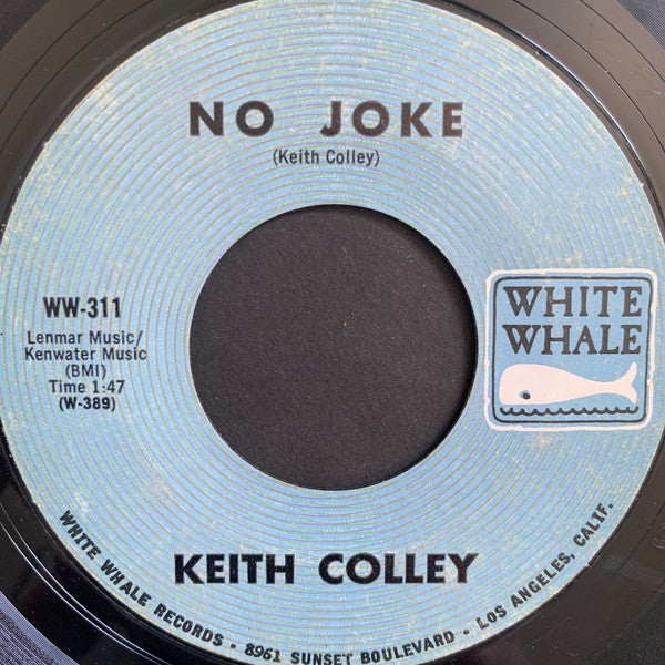 Keith Colley : Enamorado / No Joke (7", Single)