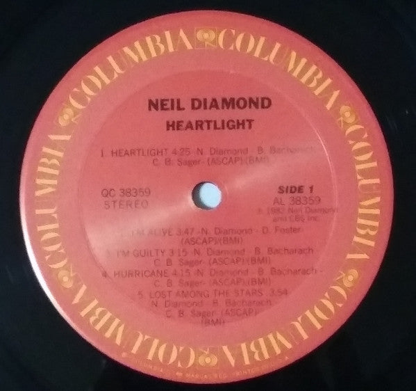 Neil Diamond : Heartlight (LP, Album)