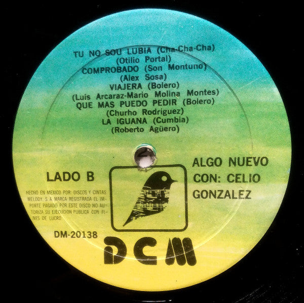 Celio González : Algo Nuevo Con Celio González (LP, Album, RE)