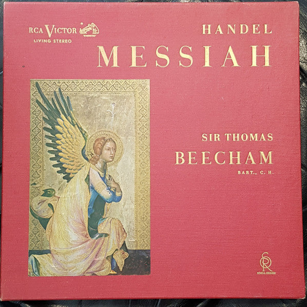 Handel*, Sir Thomas Beecham, Bart, C.H.* : Messiah (4xLP, Aut + Box)