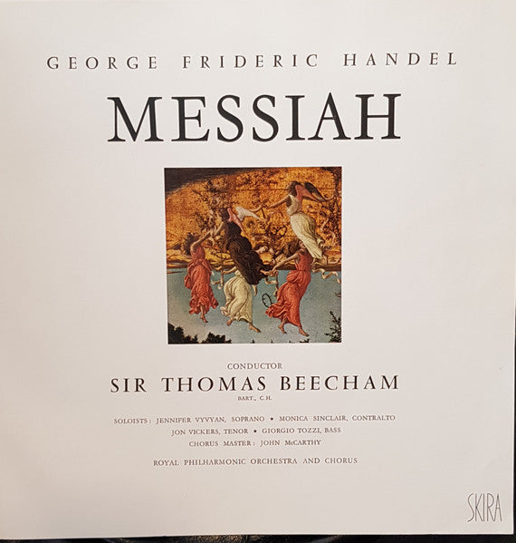 Handel*, Sir Thomas Beecham, Bart, C.H.* : Messiah (4xLP, Aut + Box)
