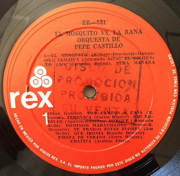 Orquesta De Pepe Castillo* : El Mosquito Vs. La Rana (LP, Album)