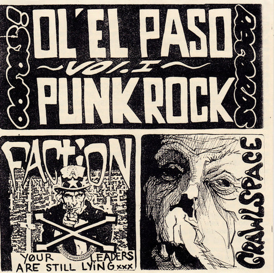 Faction X / Crawl Space : Ol' El Paso Punk Rock Vol. I (7", Single)