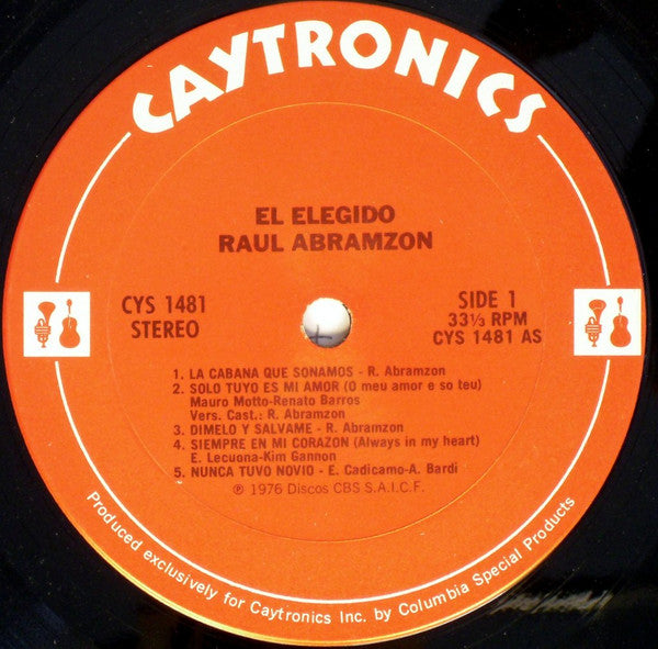 Raúl Abramzon : El Elegido (LP, Album)