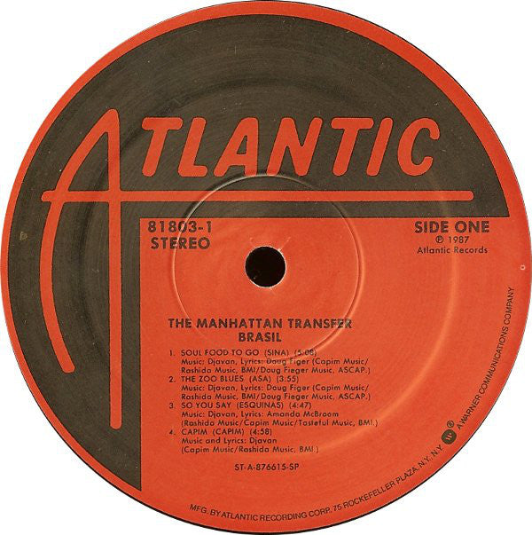 The Manhattan Transfer : Brasil (LP, Album, SP )