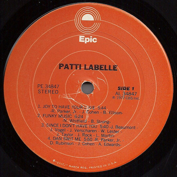 Patti LaBelle : Patti Labelle (LP, Album, San)