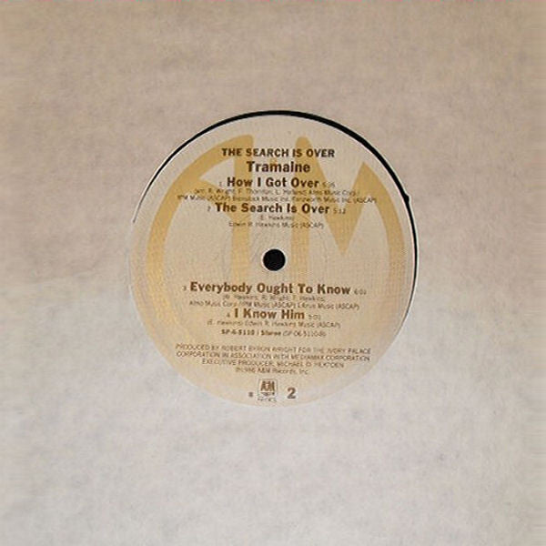 Tramaine : The Search Is Over (LP, Album, B -)