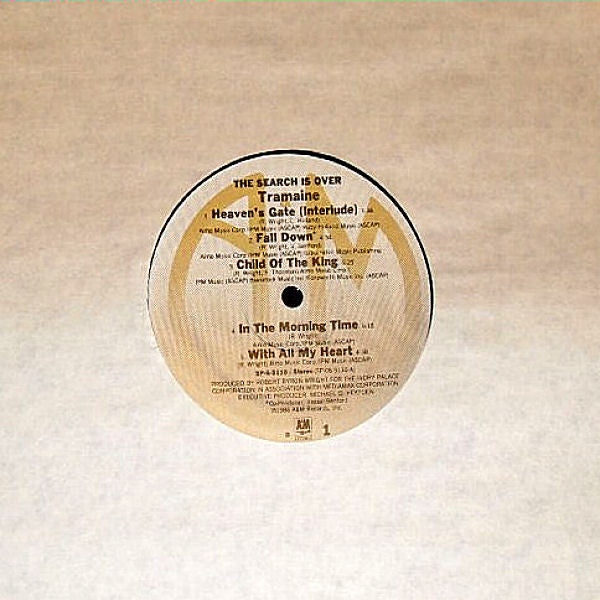 Tramaine : The Search Is Over (LP, Album, B -)