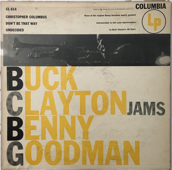 Buck Clayton's All-Stars* : Buck Clayton Jams Benny Goodman (LP, Mono)