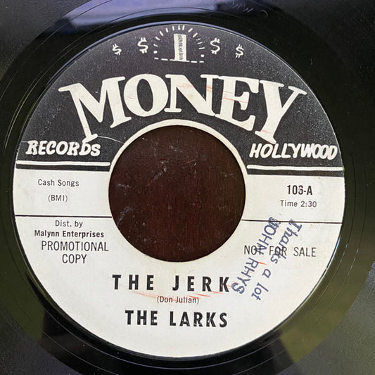 The Larks : The Jerk / Forget Me (7", Single, Promo)