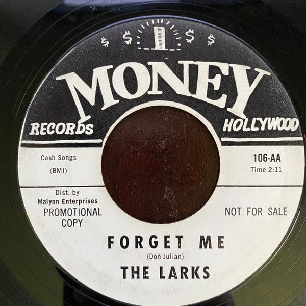 The Larks : The Jerk / Forget Me (7", Single, Promo)