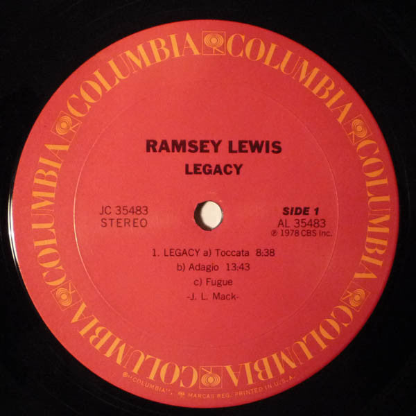 Ramsey Lewis : Legacy (LP, Album, San)