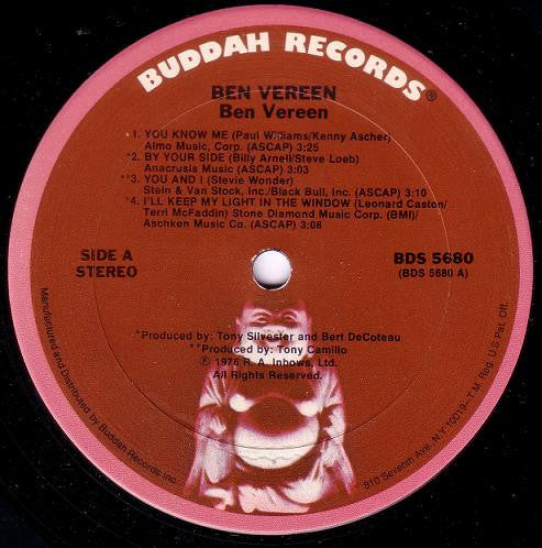 Ben Vereen : Ben Vereen (LP, Album)