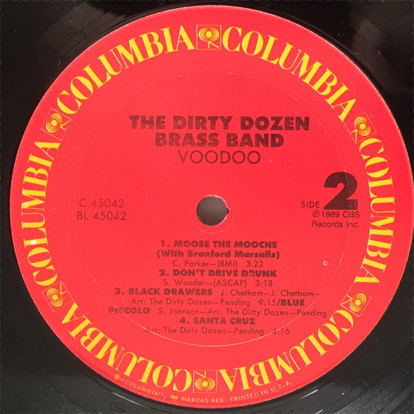 The Dirty Dozen Brass Band : Voodoo (LP, Album)