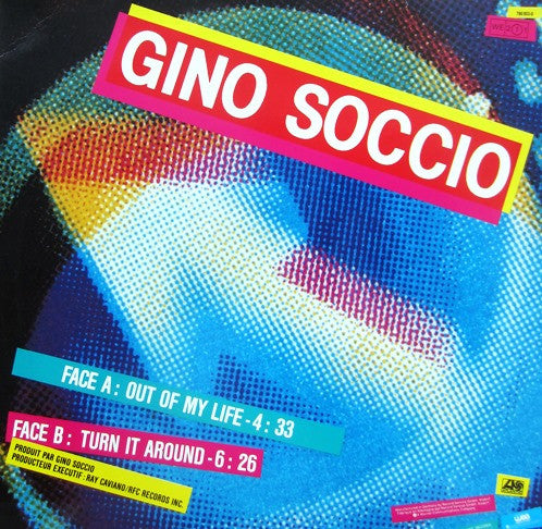 Gino Soccio : She's Gone Out Of My Life (12", Maxi)