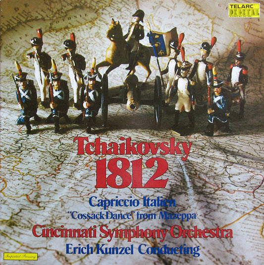 Tchaikovsky*, Cincinnati Symphony Orchestra, Erich Kunzel : 1812 / Capriccio Italien / "Cossack Dance" From Mazeppa (LP, Gat)