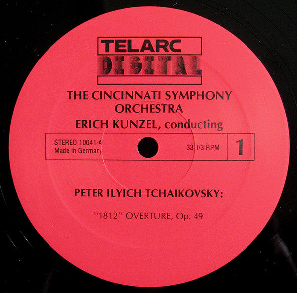 Tchaikovsky*, Cincinnati Symphony Orchestra, Erich Kunzel : 1812 / Capriccio Italien / "Cossack Dance" From Mazeppa (LP, Gat)
