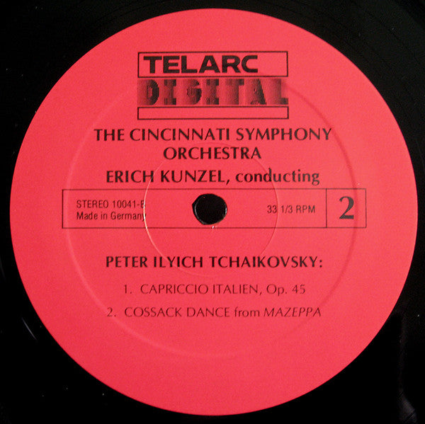 Tchaikovsky*, Cincinnati Symphony Orchestra, Erich Kunzel : 1812 / Capriccio Italien / "Cossack Dance" From Mazeppa (LP, Gat)