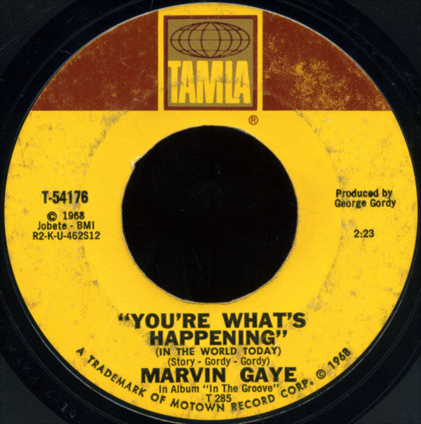 Marvin Gaye : I Heard It Through The Grapevine (7", Styrene)