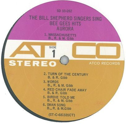 The Bill Shepherd Singers : Aurora (The Bill Shepherd Singers Sing Bee Gees Hits) (LP, Album)