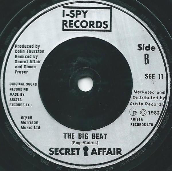 Secret Affair : Lost In The Night (Mac The Knife) (7", Single)