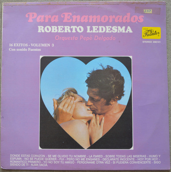 Roberto Ledesma : Para Enamorados Vol. 3 (LP, Album)
