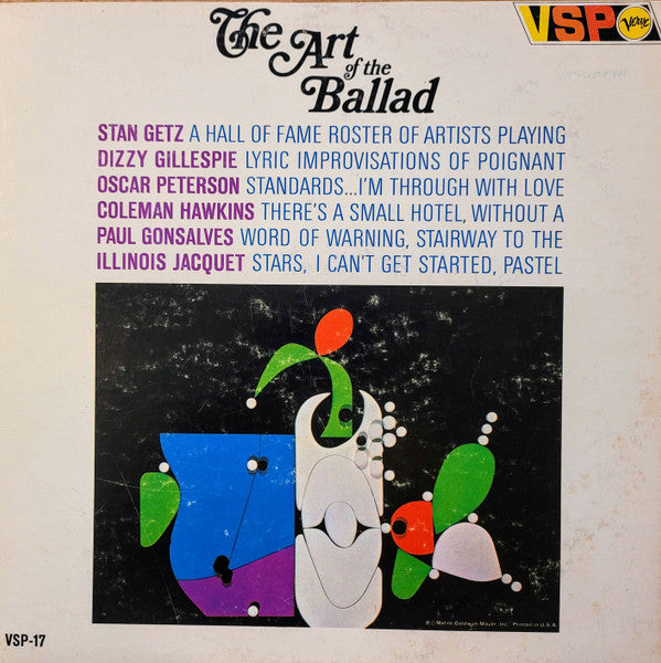 Various : The Art Of The Ballad (LP, Comp, Mono)