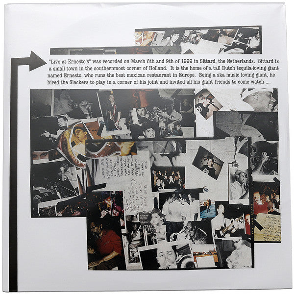 The Slackers : Live At Ernesto's! (2xLP, Album, RE, Cle)