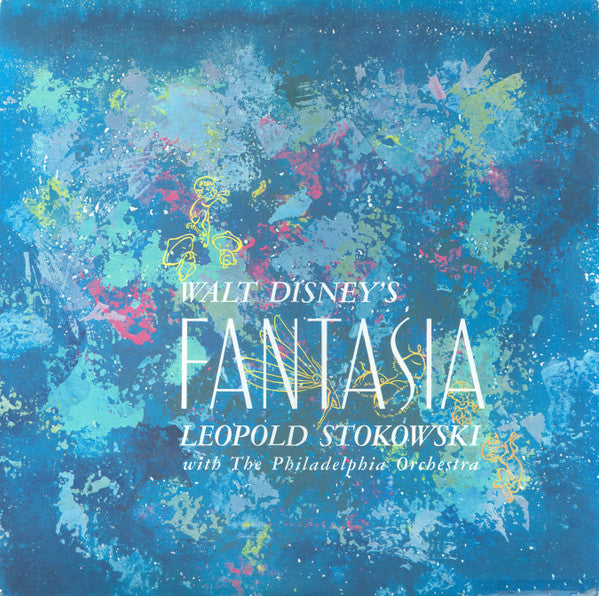 Leopold Stokowski With The Philadelphia Orchestra : Walt Disney's Fantasia (3xLP, Album, RE, RP, Gat)