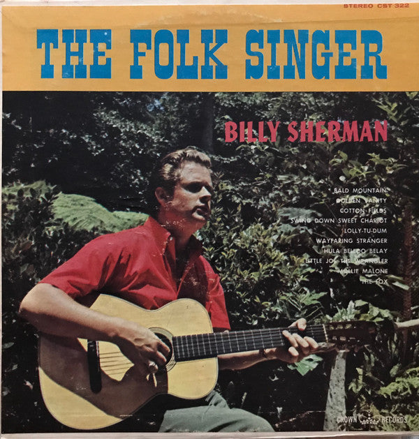 Billy Sherman (2) : The Folk Singer (LP)