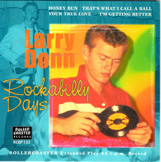 Larry Donn : Rockabilly Days (7", EP, Comp)