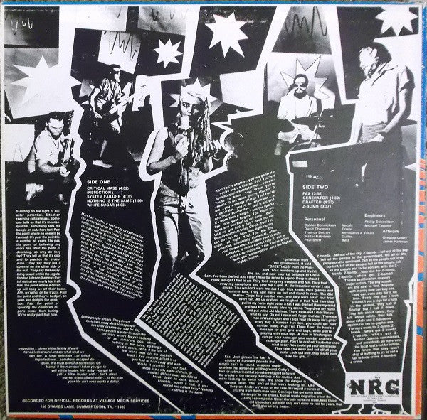 The Nuclear Regulatory Commission : Reactor (LP, Album)