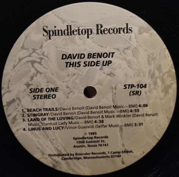 David Benoit : This Side Up (LP, Album)