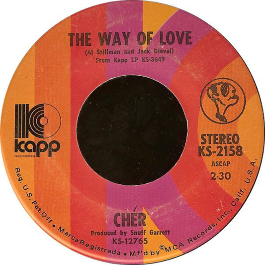 Chér* : The Way Of Love / Don't Put It On Me (7", Single, Glo)