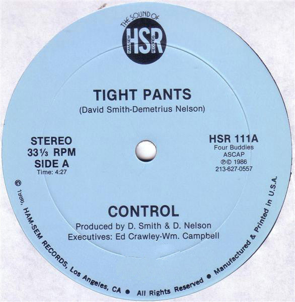 Control (10) / M.O. Crew : Tight Pants / My Pangadang (12")