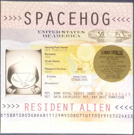 Spacehog : Resident Alien (2xLP, Album, RSD, Ltd, RE, Pin)
