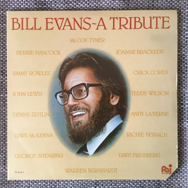 Various : Bill Evans ~ A Tribute (2xLP, Album, Lam)
