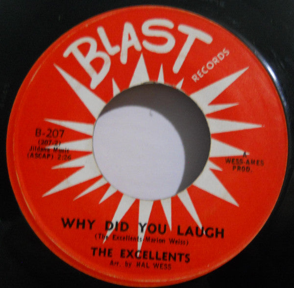 The Excellents : I Hear A Rhapsody / Why Did You Laugh (7", Single)