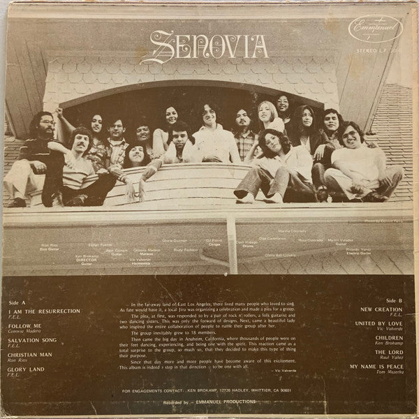 Senovia : Senovia (12", Album)