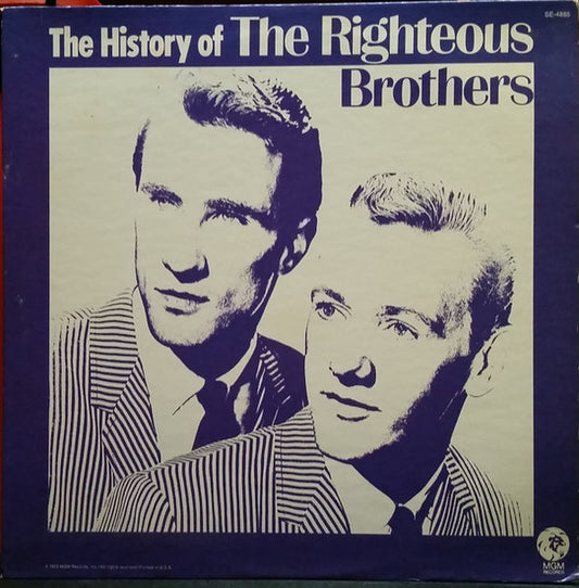 The Righteous Brothers : The History Of The Righteous Brothers (LP, Comp)
