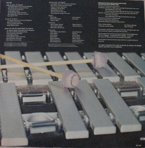 Jay Hoggard : Days Like These (LP, Album, Ter)