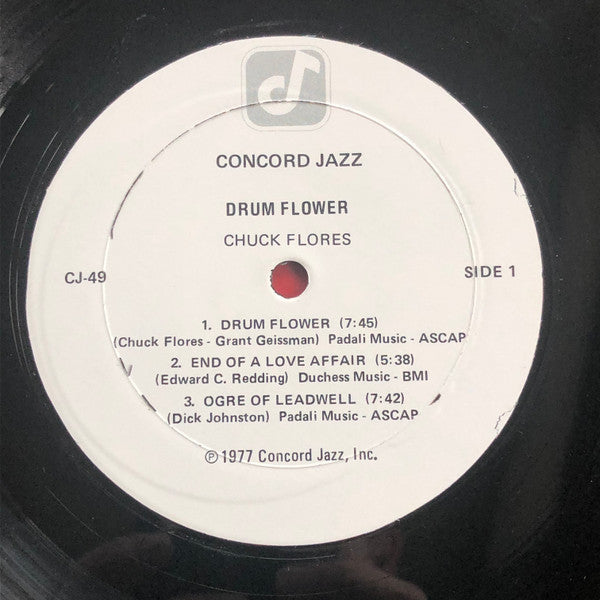 Chuck Flores : Drum Flower (LP, Album)