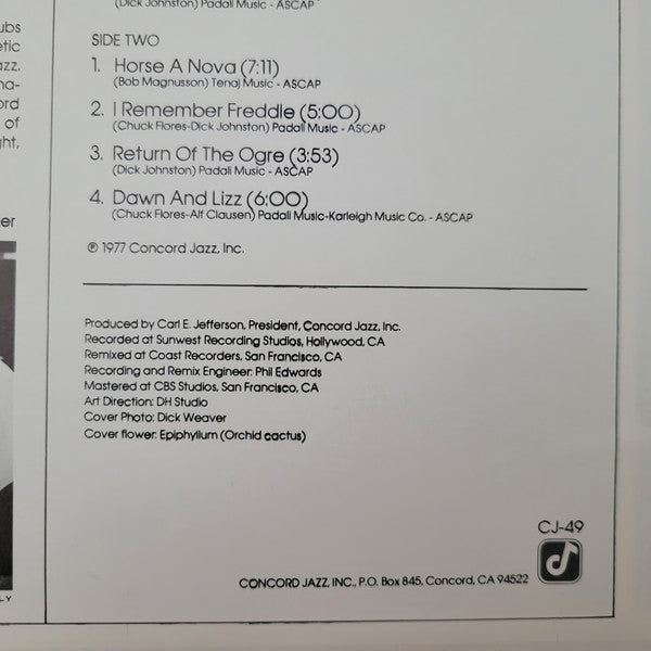 Chuck Flores : Drum Flower (LP, Album)