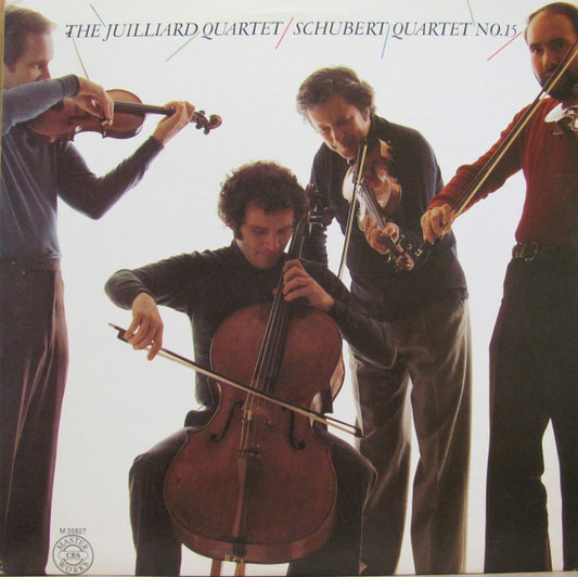 Schubert*, Juilliard Quartet* : Quartet N°15, Op.161, D.887 (LP, Album)