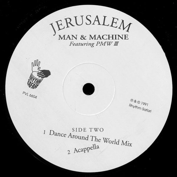 Man & Machine Featuring PMW III : Jerusalem (12")