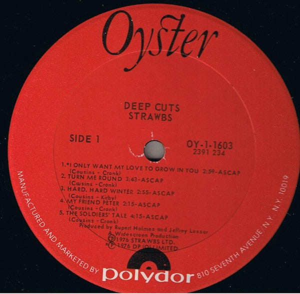 Strawbs : Deep Cuts (LP, Album)