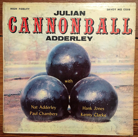 Julian "Cannon Ball" Adderley* : Presenting "Cannon Ball" (LP, Album, Mono)